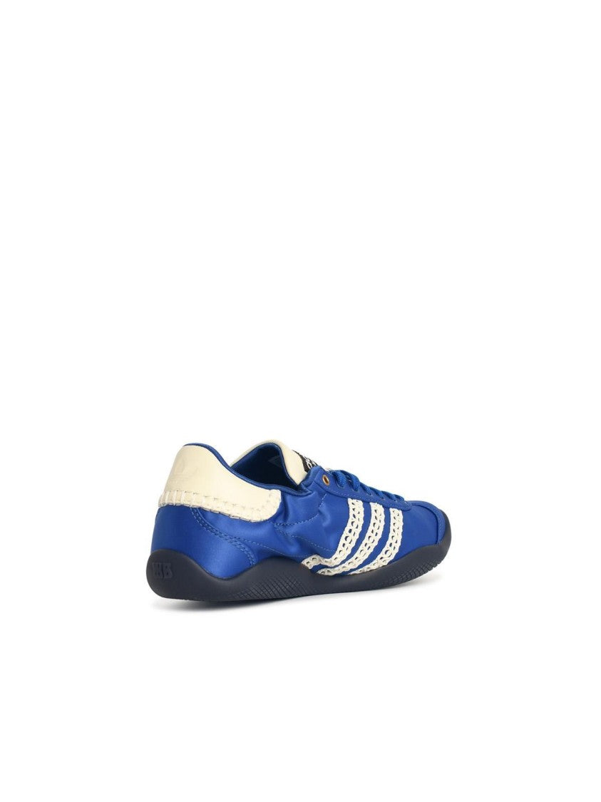 Adidas X Wales Bonner Karintha Lo Satin' Blue Fabric Sneakers