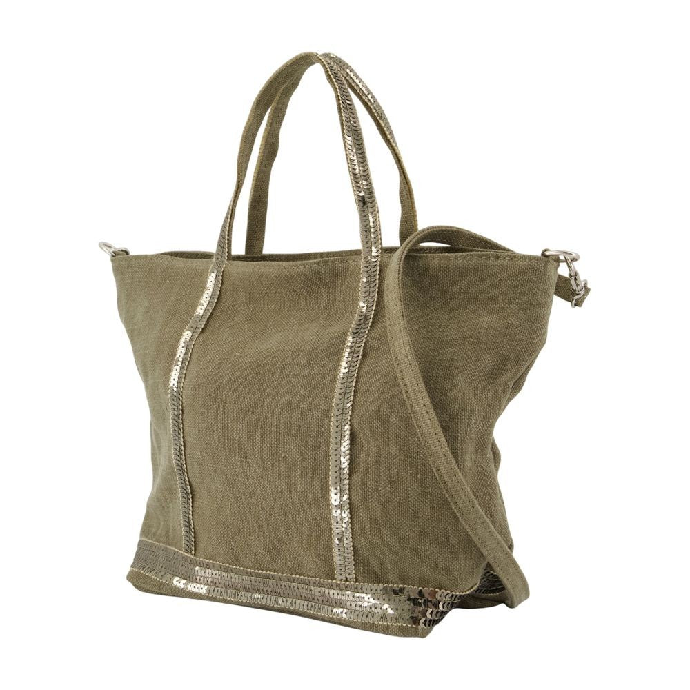 Vanessa Bruno S Shopper Bag - Linen - Khaki