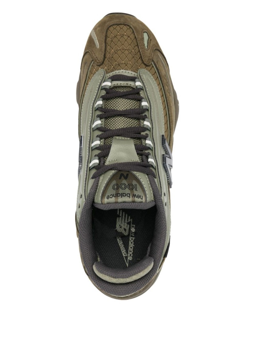 New Balance Olive Green New Balance 1000 Sneakers