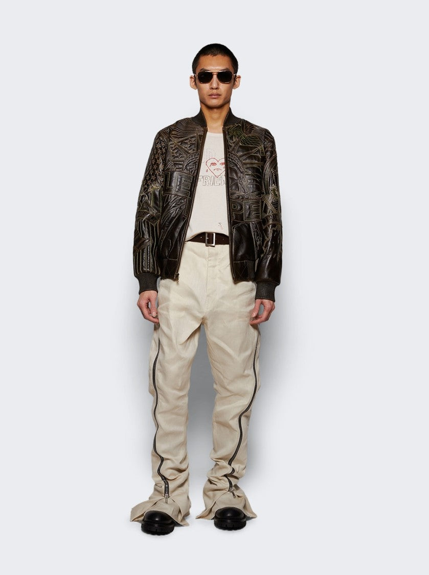 Rick Owens Stooges Belt Mahogany