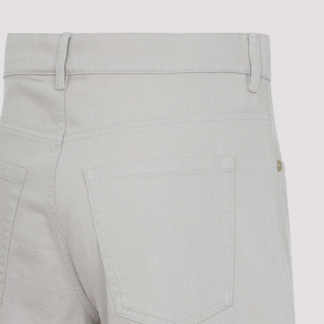 Max Mara Cotton-Elastane Blend Trousers