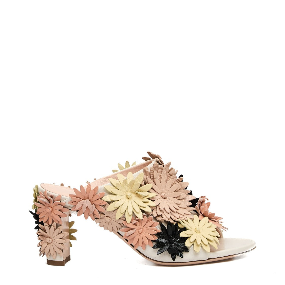 Agl Floral Sandal With 80Mm Heel