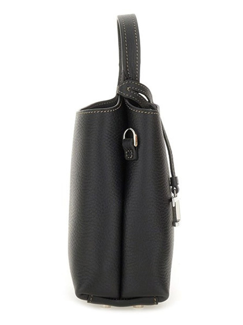 Tod's Black Calfskin Micro Bag