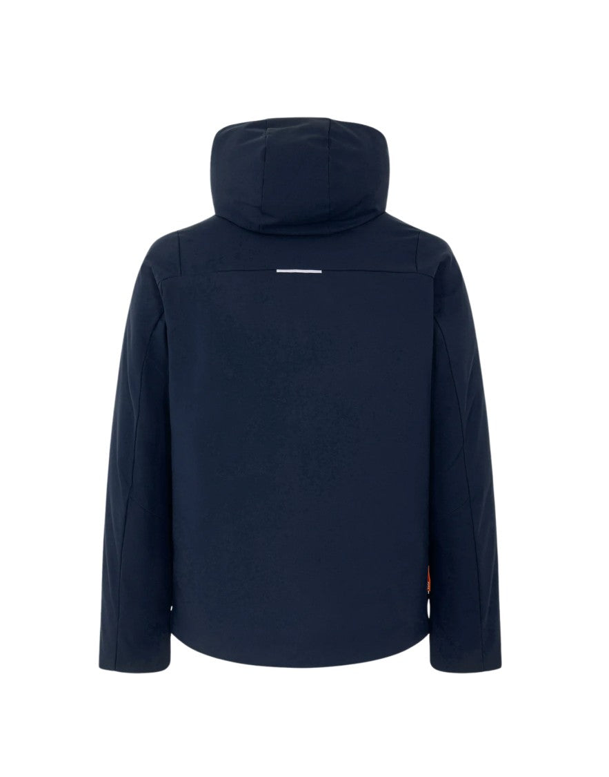 Suns Technical Blue Jacket With Protective Hood
