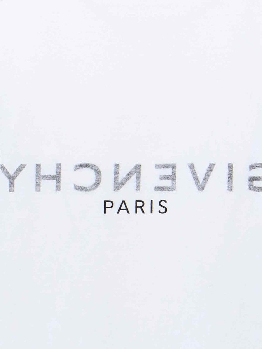 Givenchy "Reverse" Logo T-Shirt – White Cotton