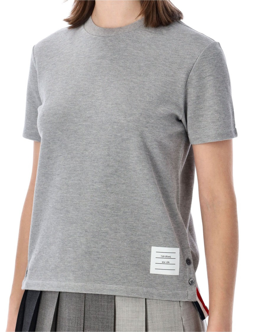 Thom Browne Cotton Piqué Short Sleeve Tee