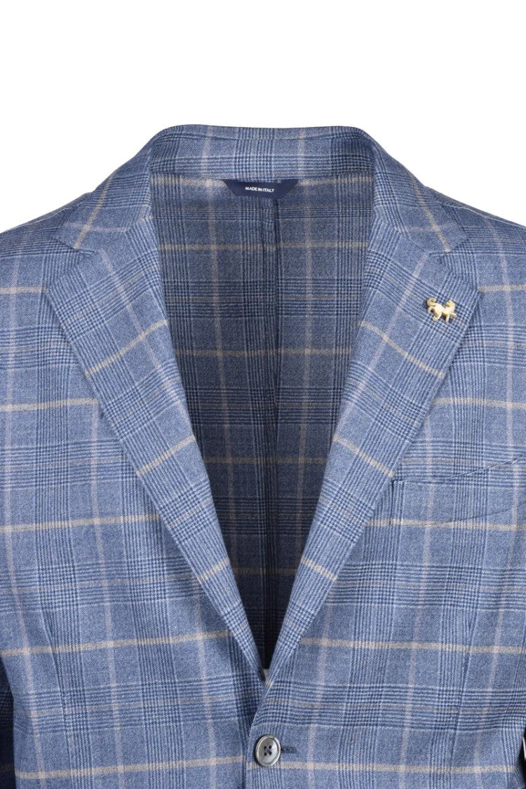 Tombolini Wool Stretch Jacket - Blue