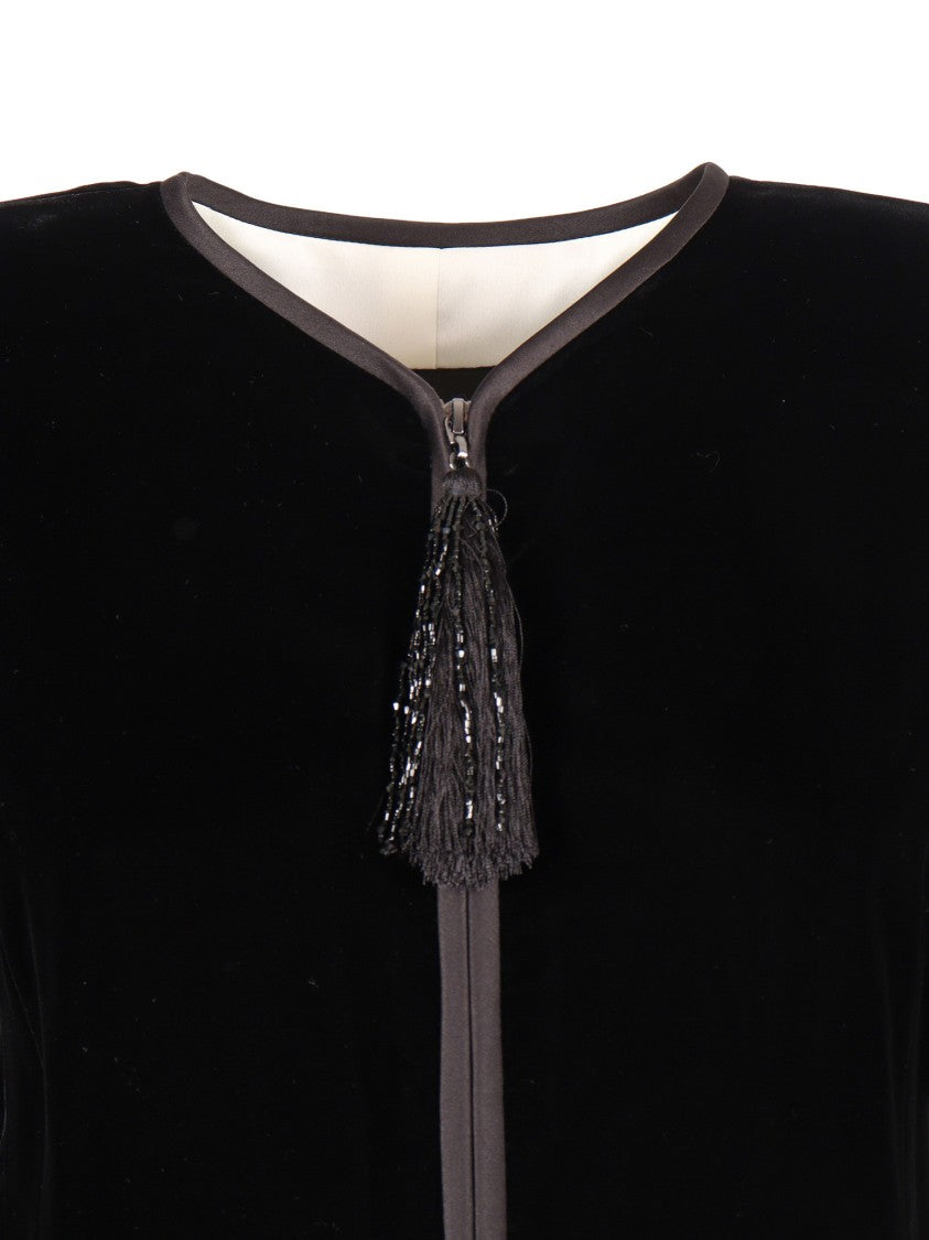 Emporio Armani Single-Breasted Tailored Blazer With Notched Lapels