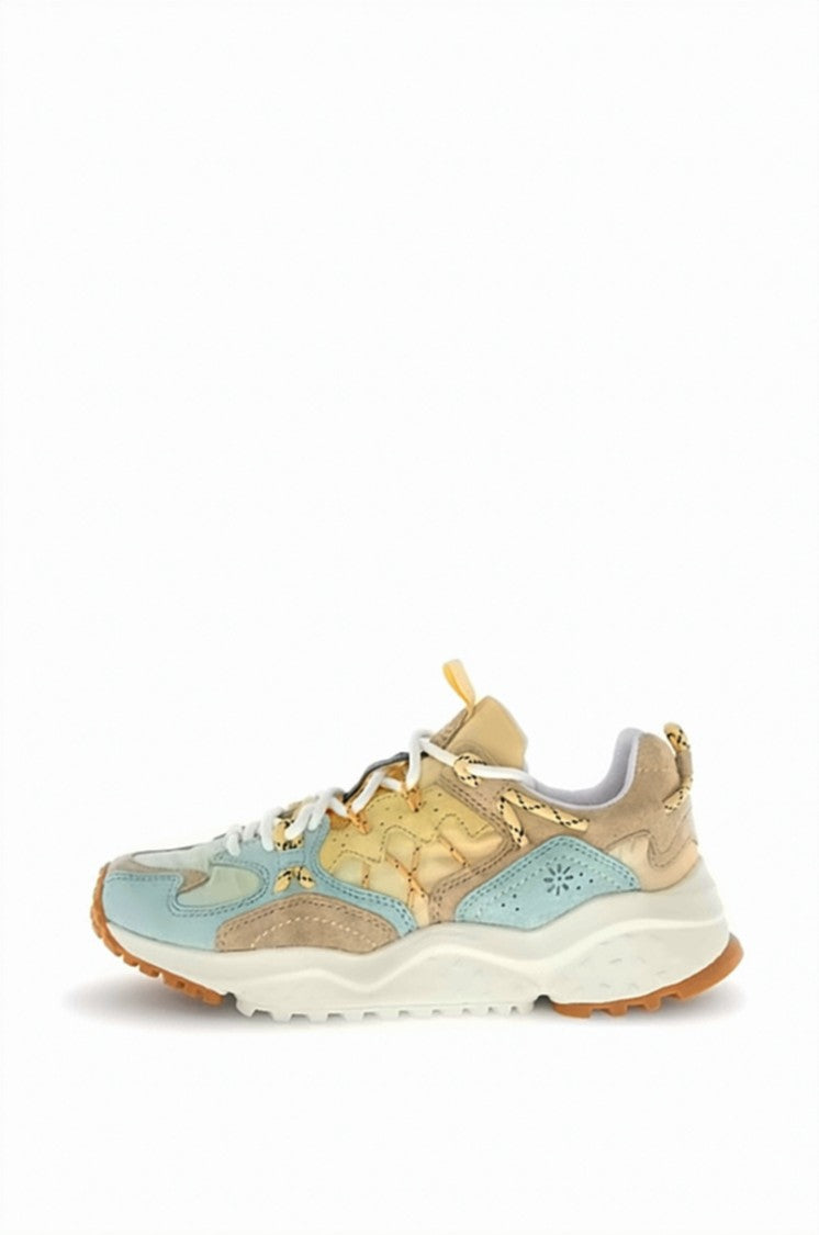 Flower Mountain Multicolor Ripstop Suede Bicolor Sole Outdoor Sneakers