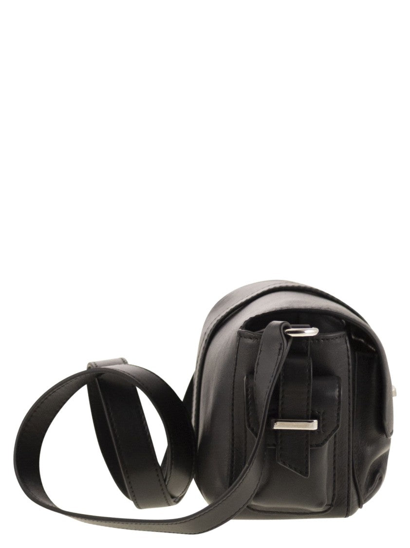 Hogan Small Leather Flap Bag