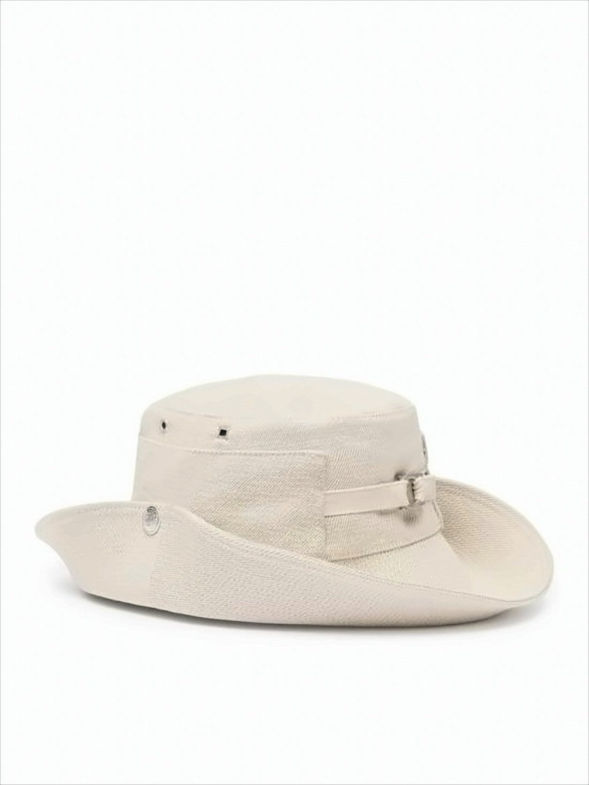 Jacquemus Wide-Brimmed Jacquemus Hat With Adjustable Chin Strap