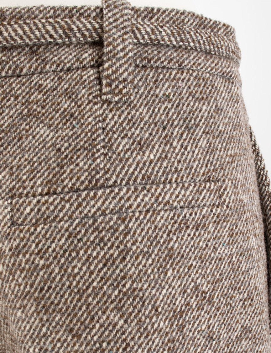 Brunello Cucinelli Wide Silhouette Cropped Trousers