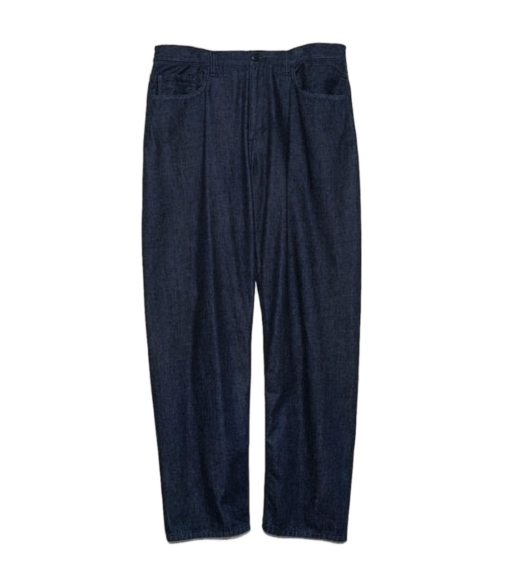 Nanamica Relaxed Fit Denim Pants With Straight Leg Silhouette