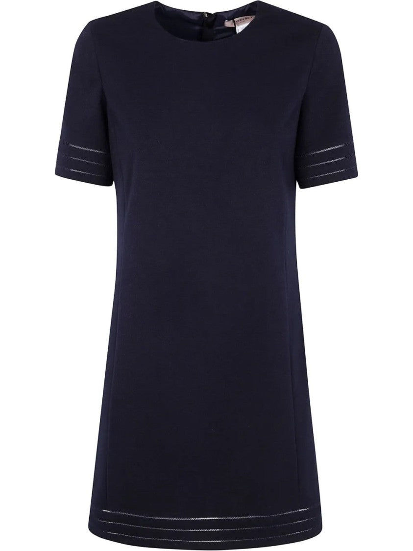 Twin-Set Mini Dress With Short Sleeves