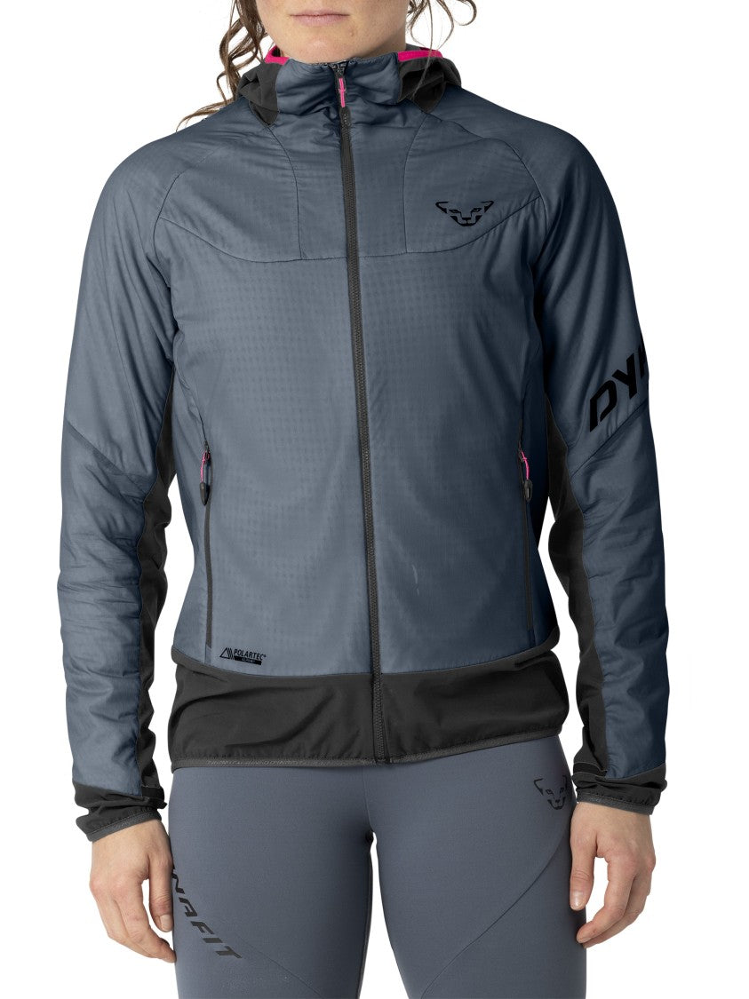 Dynafit Mezzalama Ptc Alpha Grey/Pink Hooded Jacket