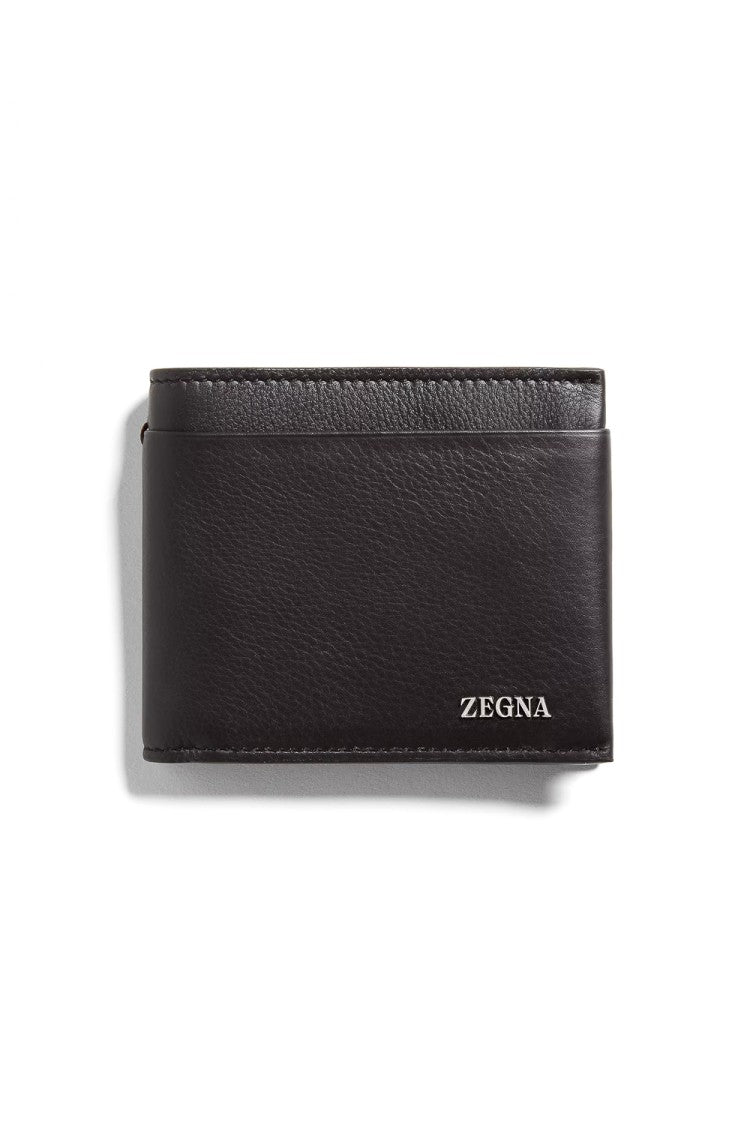 Zegna Second Skin Leather Billfold Wallet