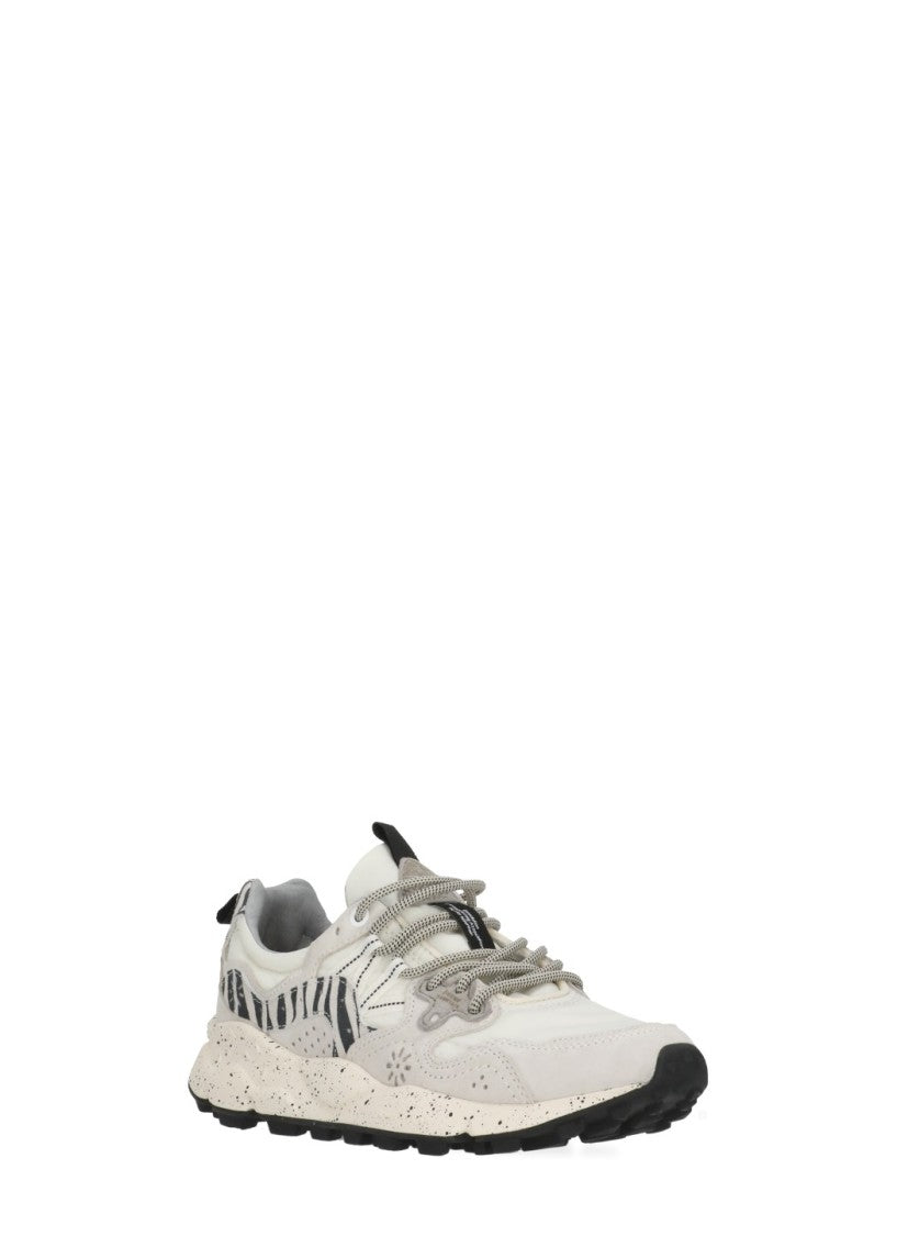 Flower Mountain Yamano 3 Sneakers With Raised Sole And Logoed Details