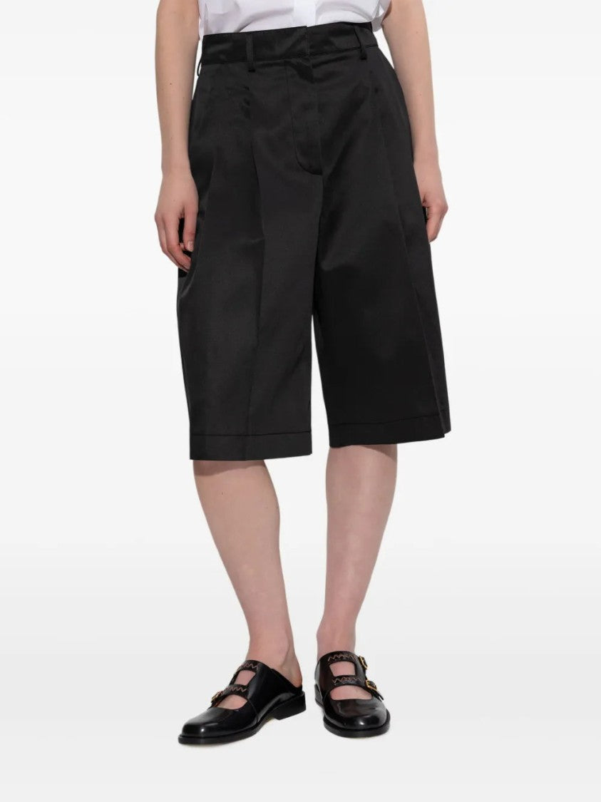 Marni Embroidered-Logo Shorts