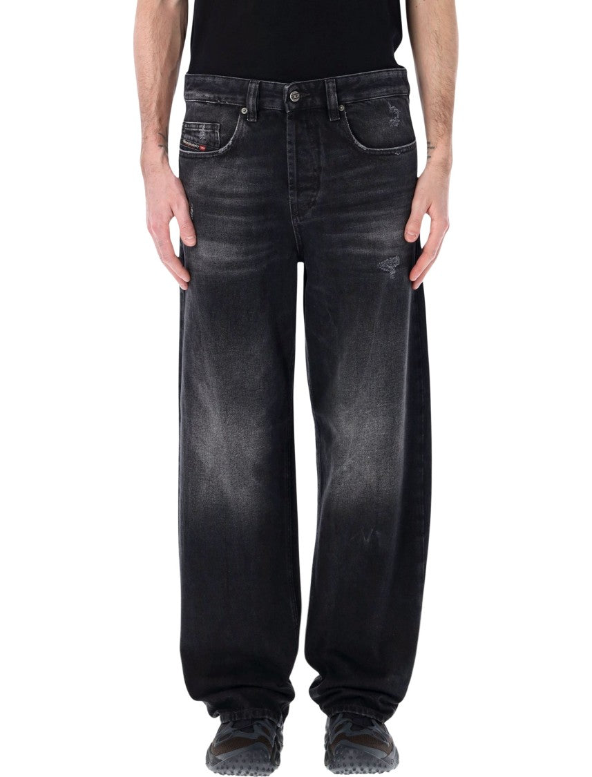 Diesel Macro Relaxed Fit Denim Jeans