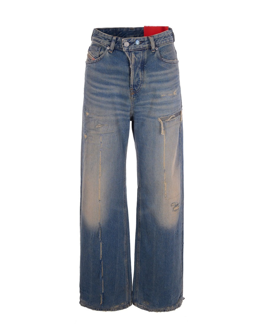 Diesel 1996 D-Sire Relaxed Jeans In 09N29