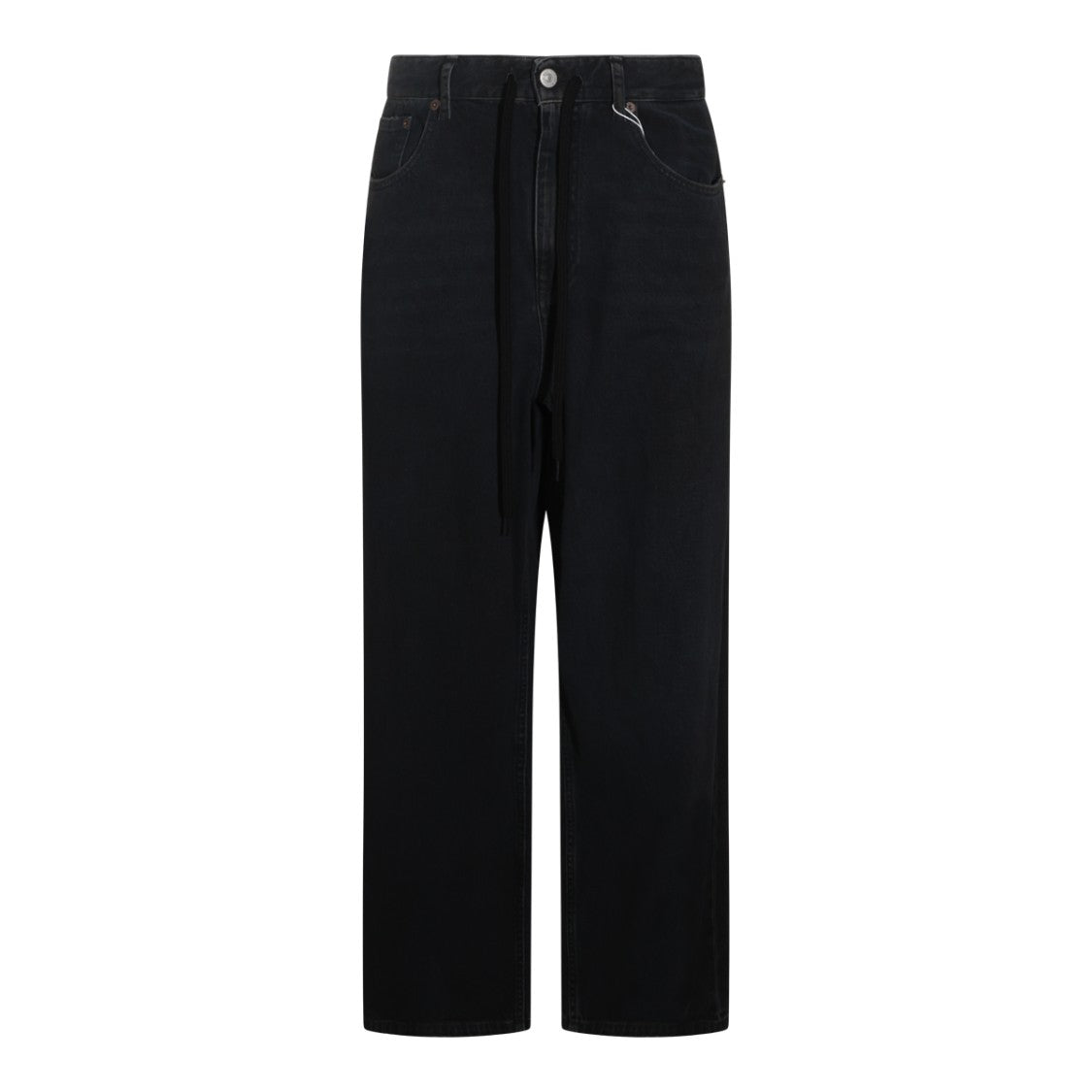 Mm6 By Maison Margiela High-Waisted Straight-Leg Jeans