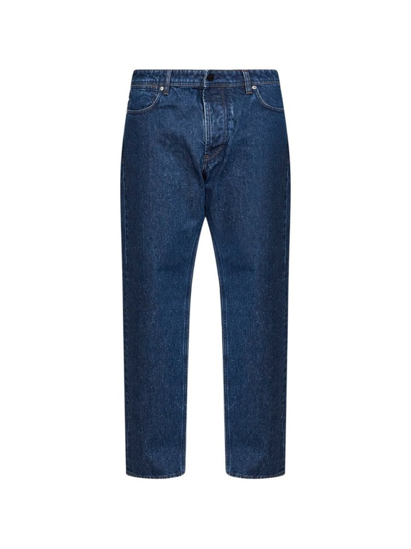 Stone Island Straight-Leg Cotton Denim Jeans