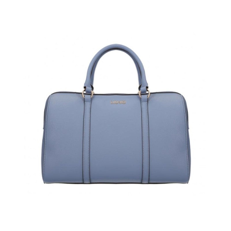 Liu Jo Blue Trunk Bag In Faux Leather