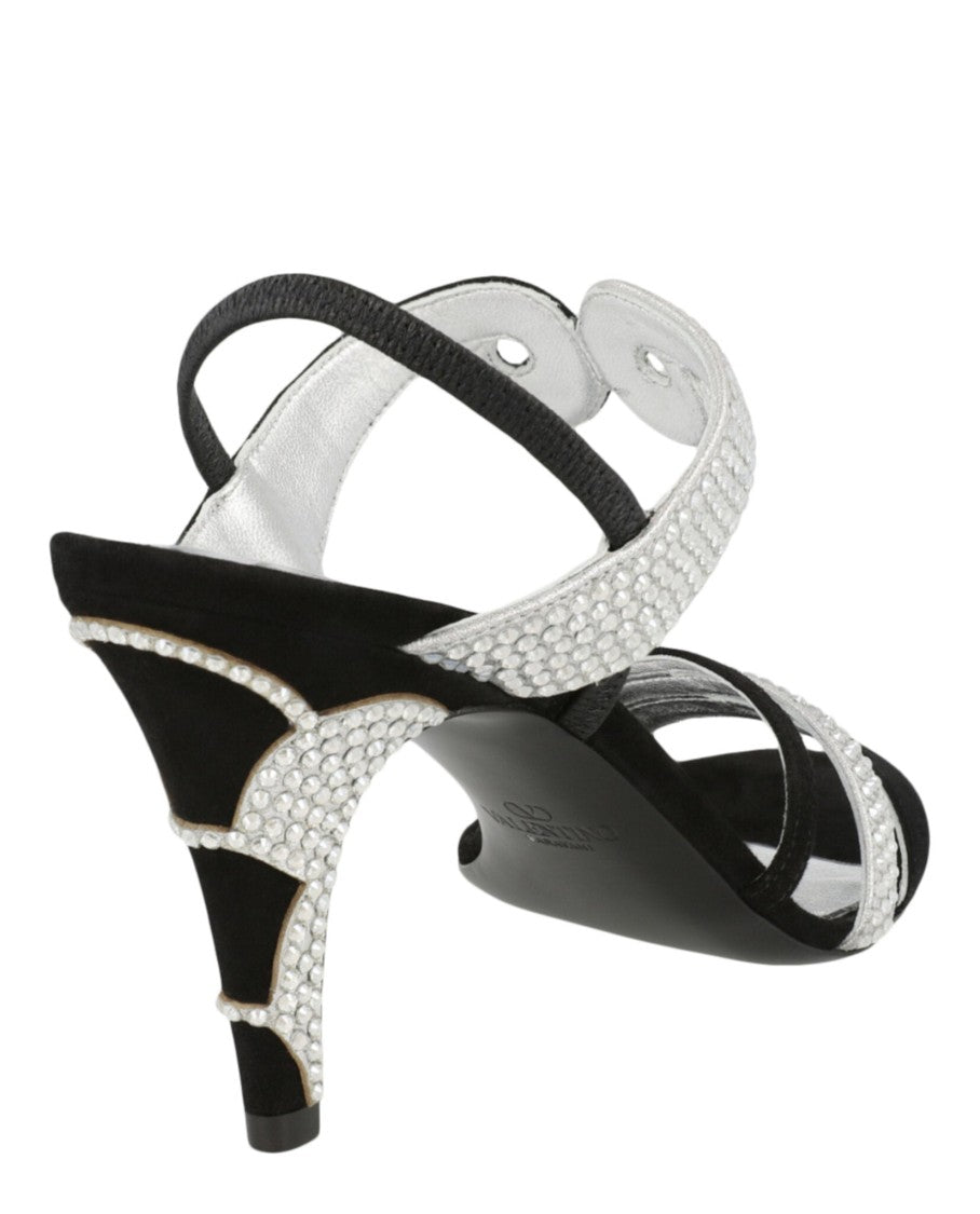 Valentino L'une Et L'autre Suede Sandals