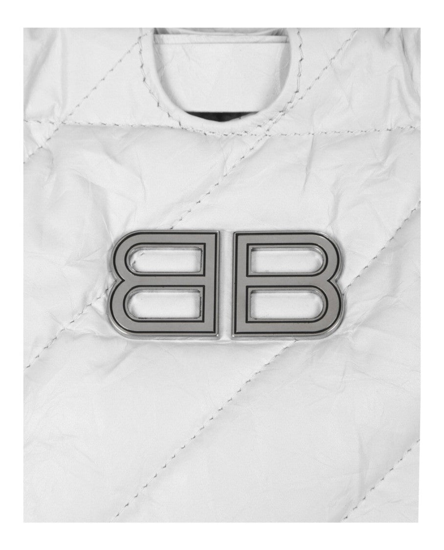 Balenciaga Xs Quilted Crush Tote Bag