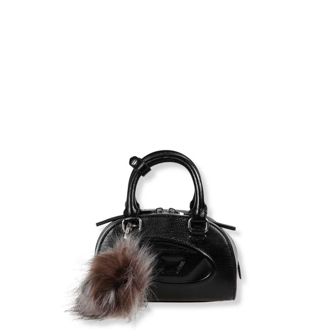 Diesel Dome-Shaped Crossbody Bag With Adjustable Strap