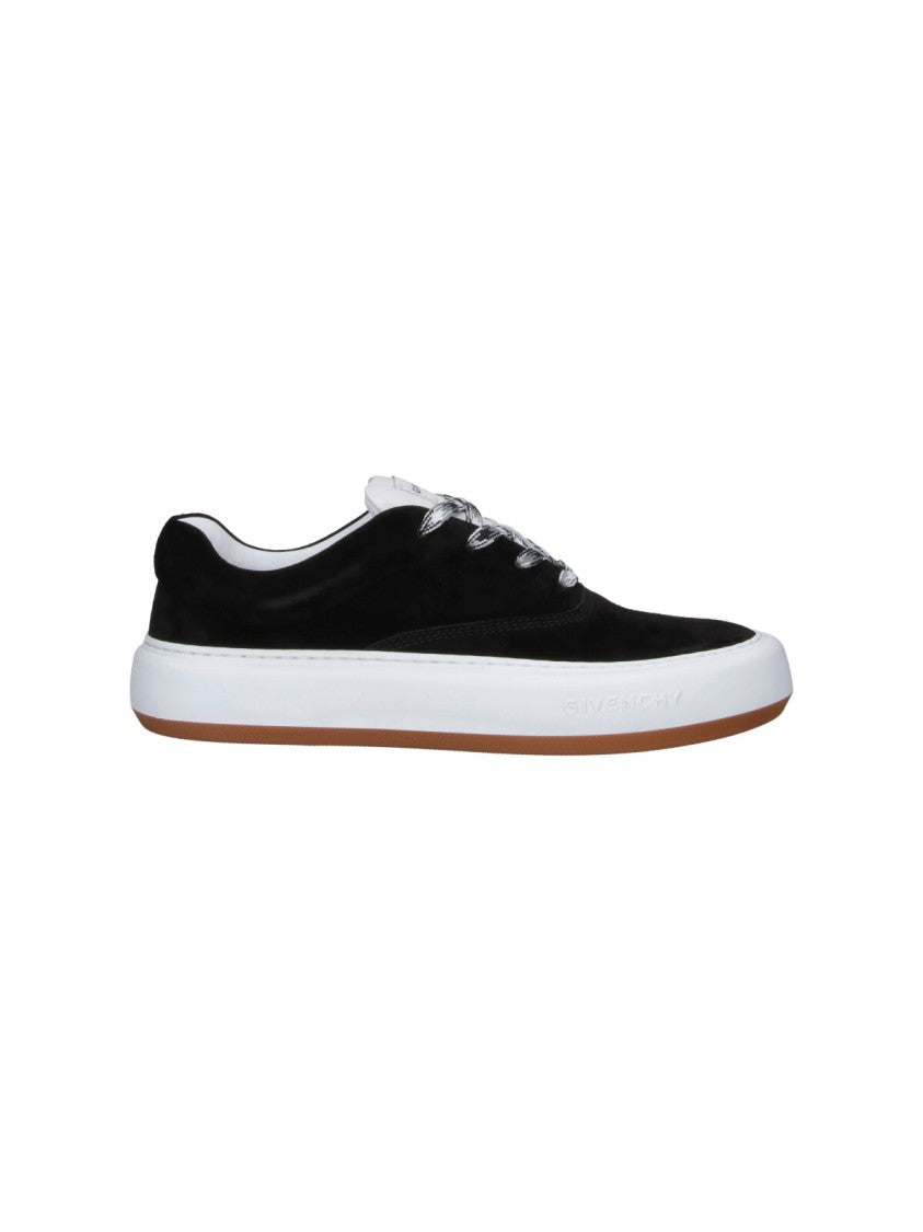 Givenchy Black New City Calf Leather Sneakers