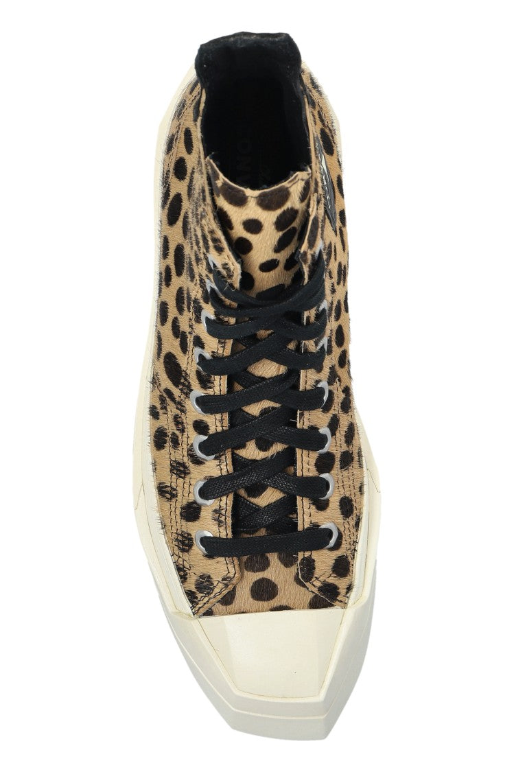 Converse High-Top Sneakers With Distinctive Dot Pattern