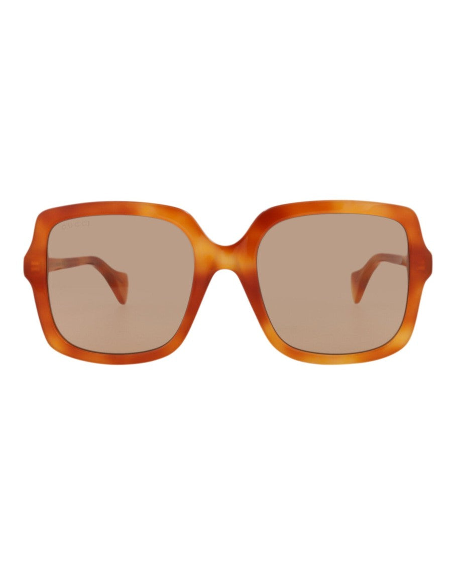 Gucci Square-Frame Acetate Sunglasses
