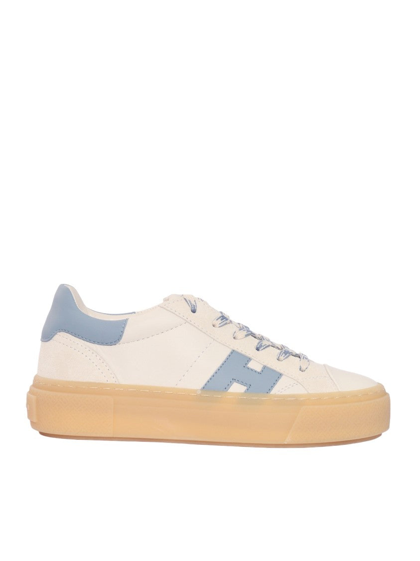 Hogan H705 Smooth Leather Gum Sneakers