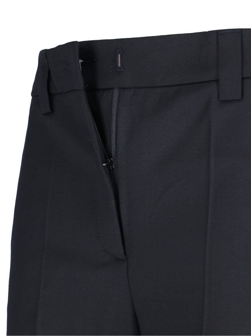 Incotex High-Waisted Straight-Leg Trousers With Modern Silhouette