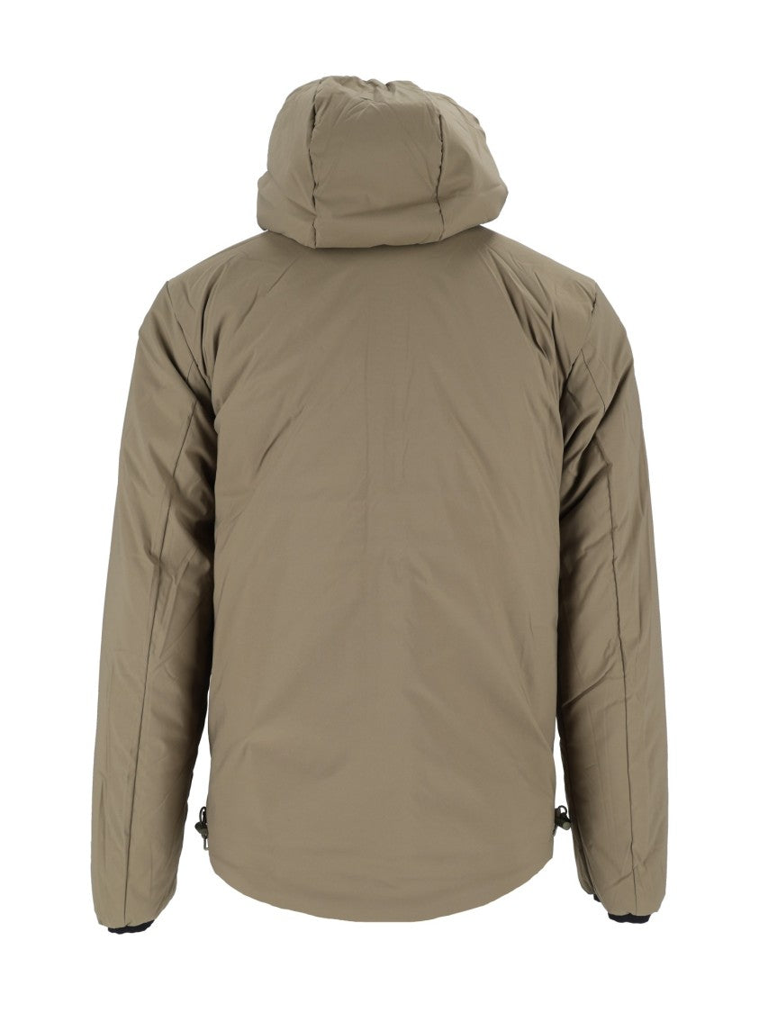 K-Way Jack St Warm Double Corto Padded Quilted Jacket - Black