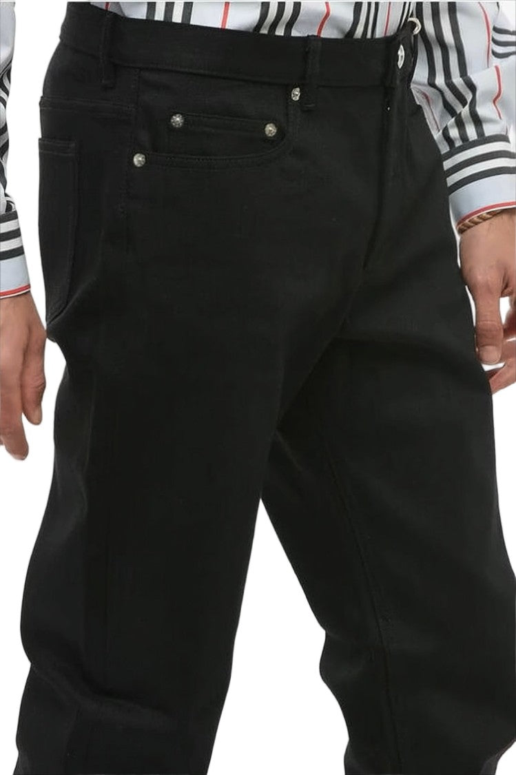 A.P.C. Classic Straight-Leg Black Denim Pants