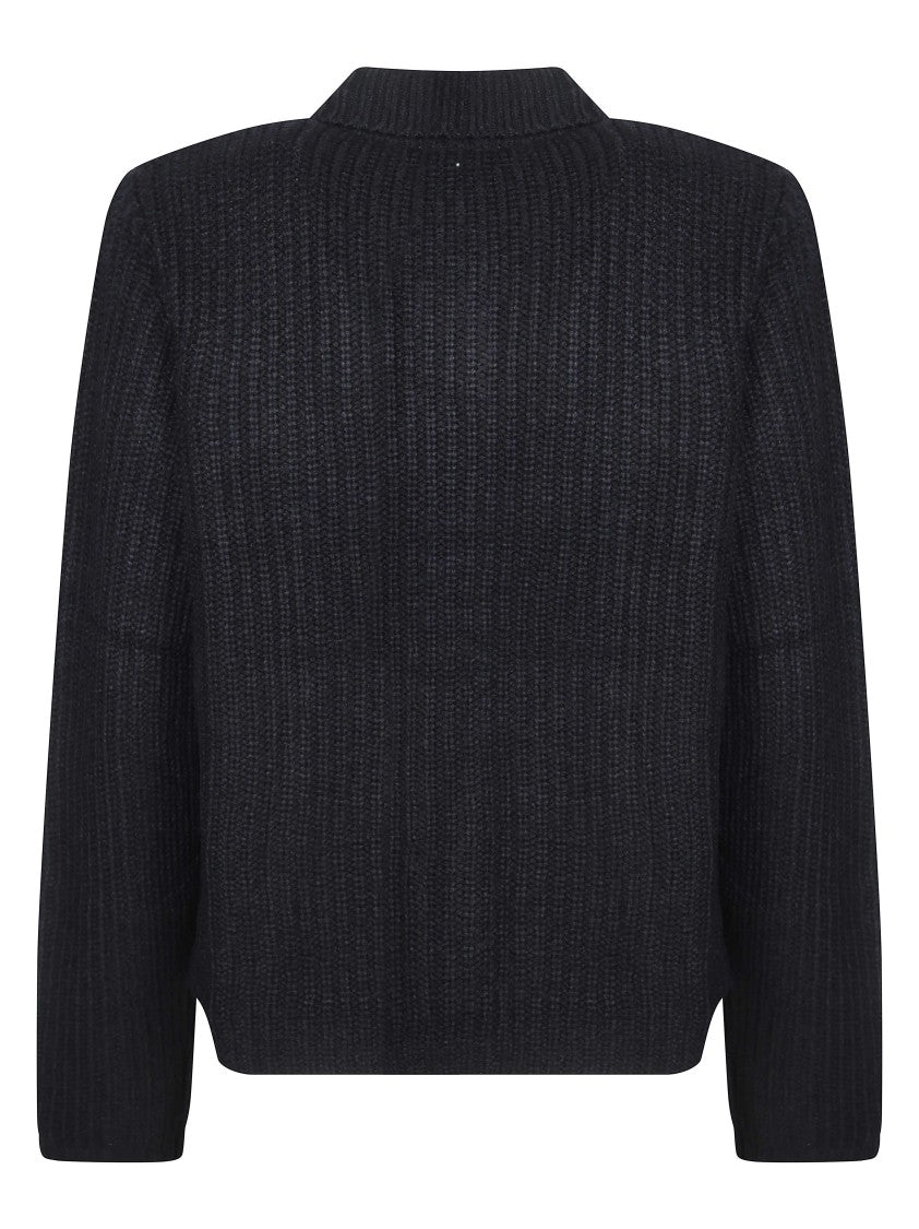 Carhartt Wip Michigan Chunky Knit Acrylic Button-Up Sweater