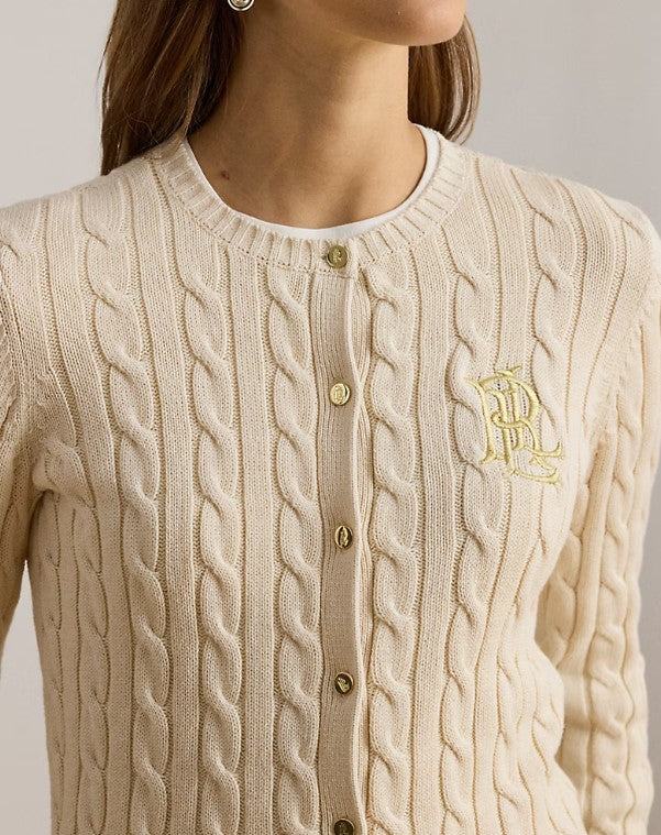 Polo Ralph Lauren Cable-Knit Cotton Cardigan