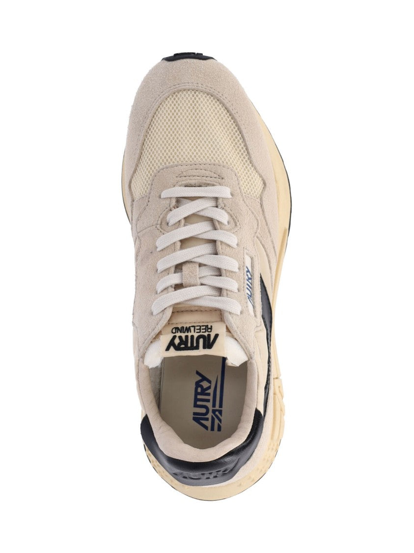 Autry Light Beige Low-Profile Casual Sneakers