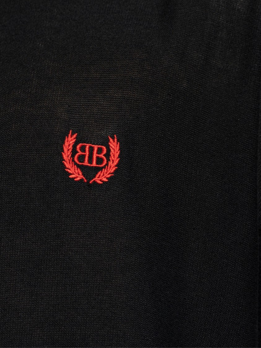 Balenciaga Bb Monogram Logo Oversize Sweater