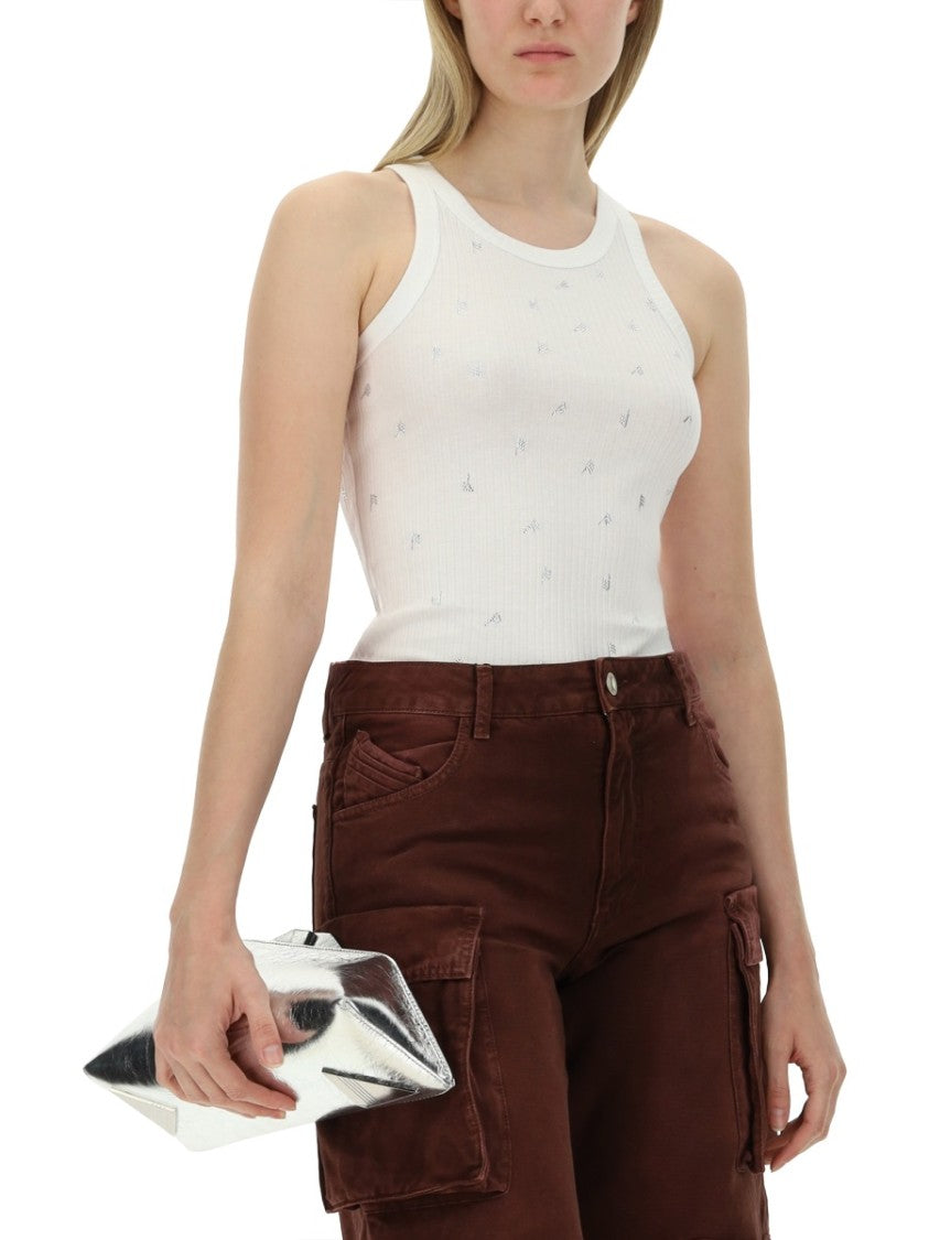 The Attico Tops With Logo