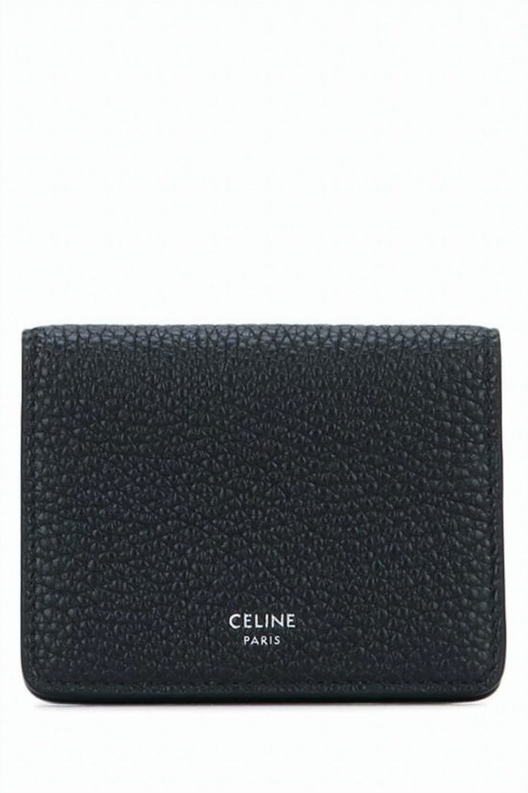 Celine Textured Calf Leather Cardholder