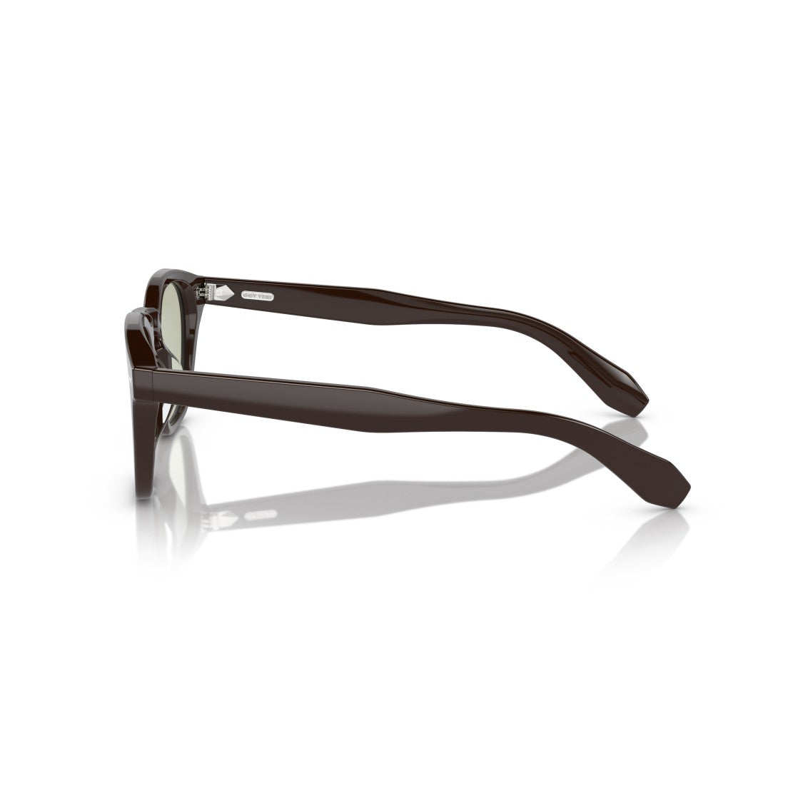 Oliver Peoples 0Ov5527u Classic Square Frame Acetate Sunglasses With Metallic Accents