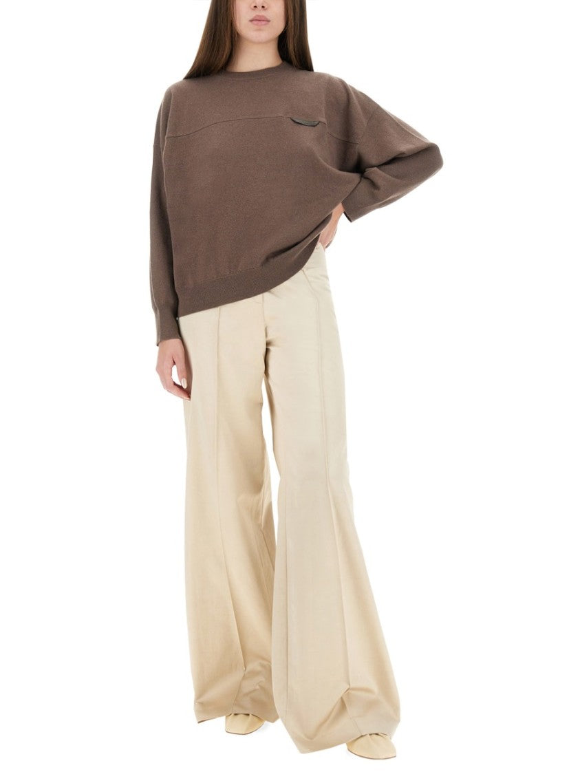 Brunello Cucinelli Relaxed-Fit Cashmere Sweater With Classic Silhouette