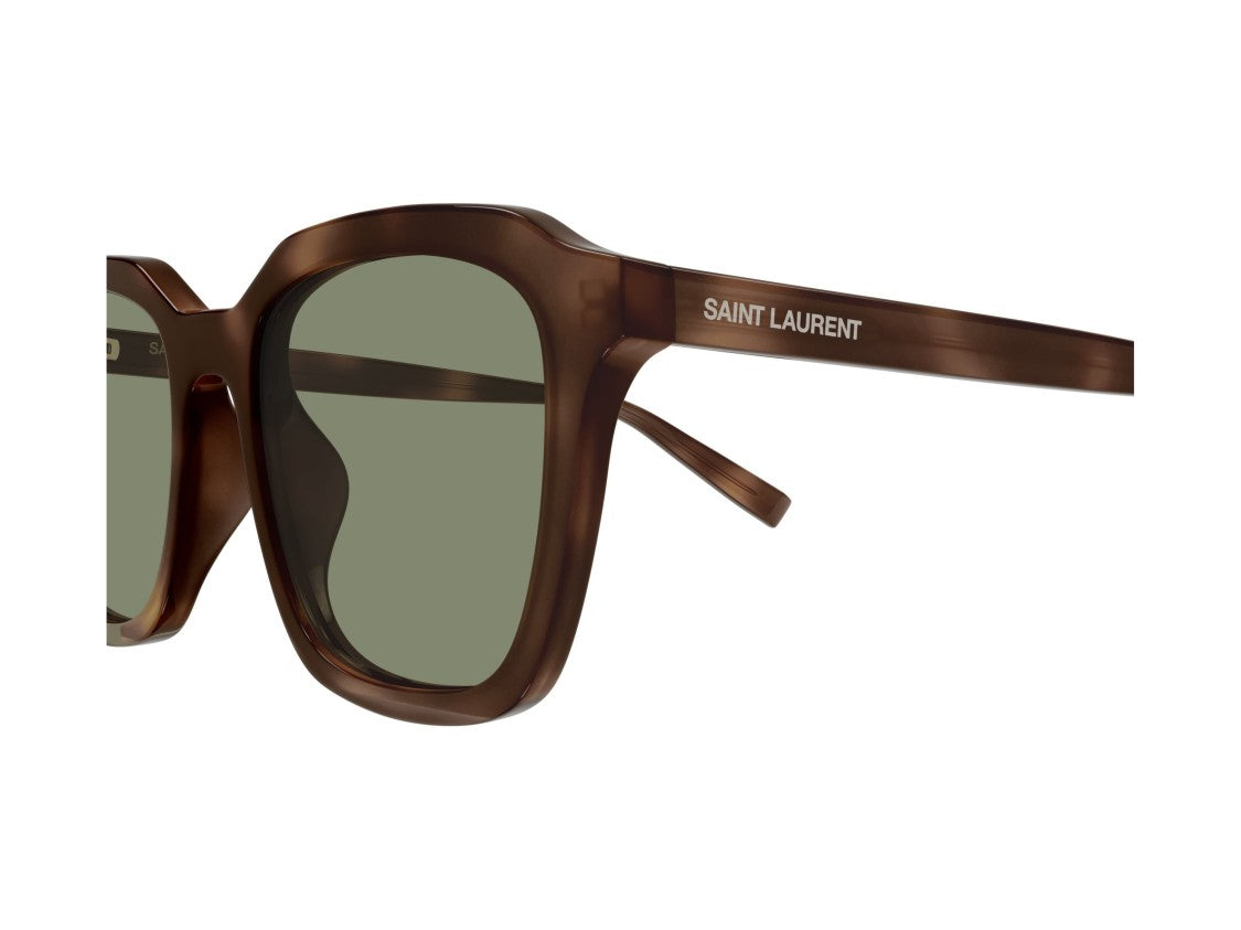 Saint Laurent Sl 457 Oversized Square Tortoiseshell Sunglasses