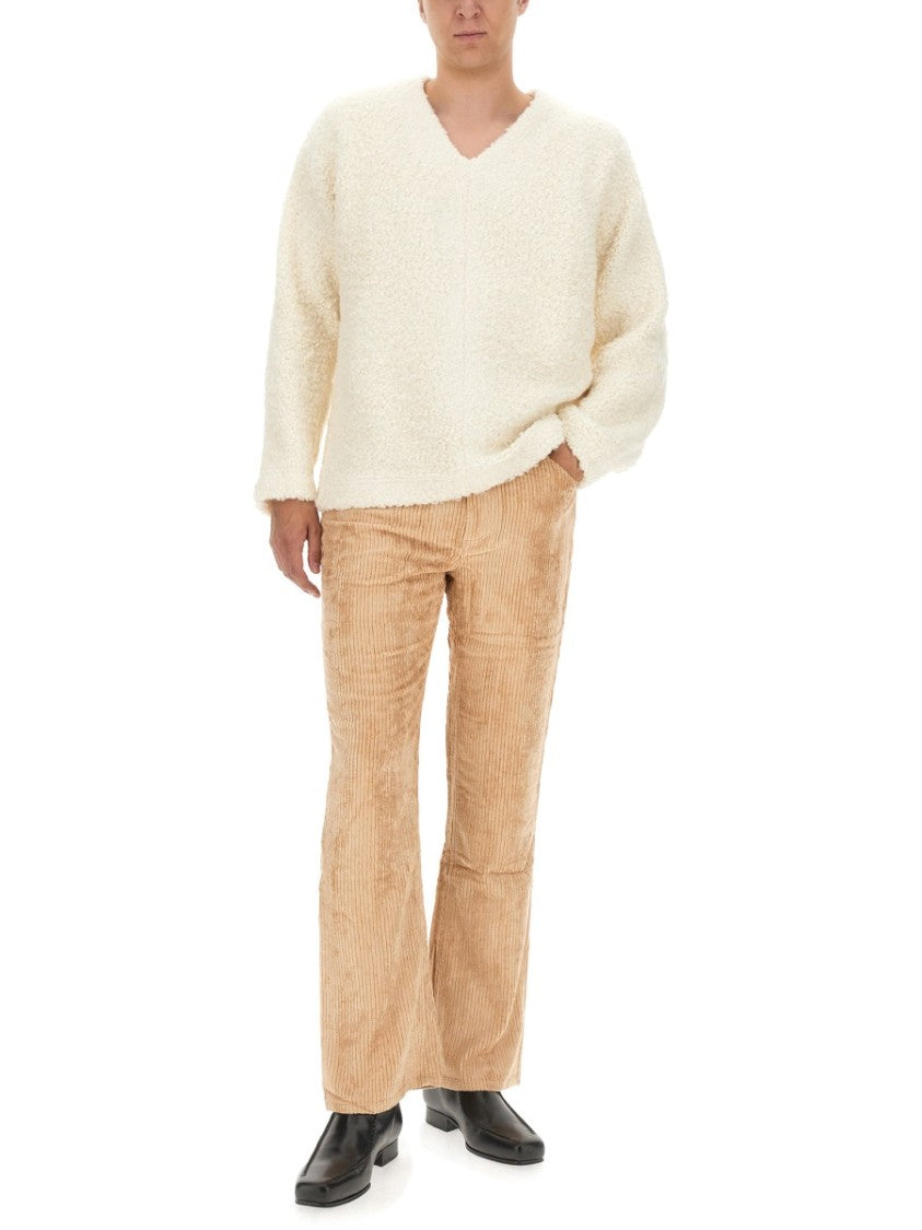 Séfr Relaxed Fit V-Neck Sweater