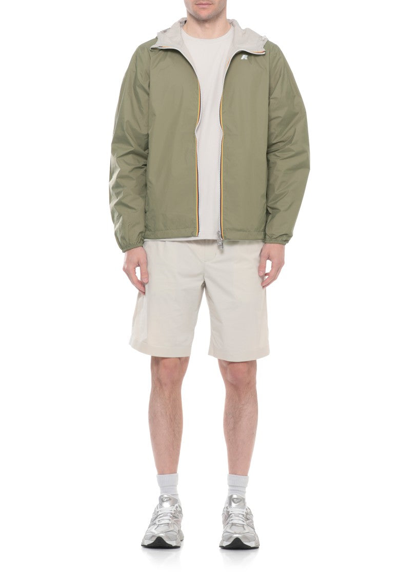 K-Way Army Green Jake Plus Reversible Jacket