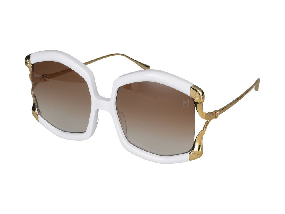 Anna-Karin Karlsson La Vie En Rose Sunglasses White 59/18/140