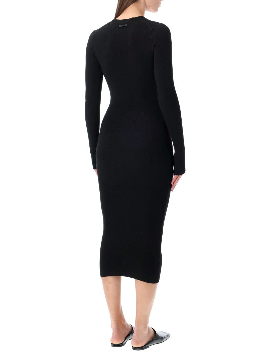 Fear Of God Essentials Rib Long Sleeve Dress